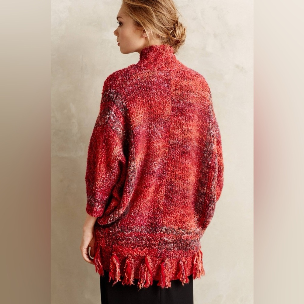 Anthropologie Boucle Cocoon Cardigan By Sleeping on Snow $185 MSRP